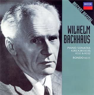 【中古】【非常に良い】バックハウス/モーツァルト・リサイタル [CD]