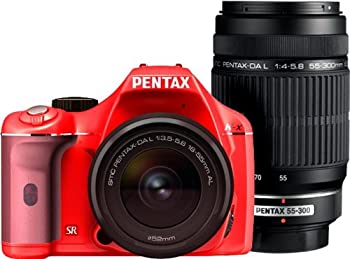 【中古】PENTAX デジタル一眼レフカメラ K-x ダブルズームキット レッド/ピンク 023 【中古】PENTAX デジタル一眼レフカメラ K-x ダブルズームキット レッド/ピンク 023