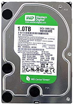 【中古】【非常に良い】wd10ears Western Digital 1tb SATA 64?MB 3.5インチハードドライブ(内部)
