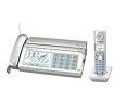 【中古】パナソニック おたっくす デジタルコードレスFAX 子機1台付き シルバー KX-PW821DL-S(2)
