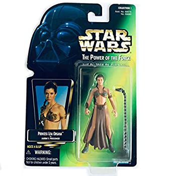 【中古】スターウォーズ　ベーシックフィギュア プリンセス・レイア （ レイア イン スレイブガール)　STARWARS　The Power Of The Force