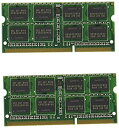 【中古】【非常に良い】アドテック Mac用 DDR3 1333/PC3-10600 SO-DIMM 4GB×2枚組 ADM10600N-4GW