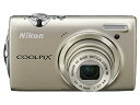 【中古】【非常に良い】Nikon デジタルカメラ COOLPIX (クールピクス) S5100 ウォームシルバー S5100SL 1220万画素 光学5倍ズーム...