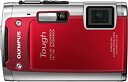 【中古】【非常に良い】OLYMPUS 防水デジタルカメラ TOUGH TG-610 レッド 5m防水 1.5m耐落下衝撃 -10℃耐低温 1400万画素 3Dフ...