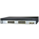 【中古】【非常に良い】CISCO Catalyst 3750G-24TS-S スタッカブル マルチレイヤ ギガビットイーサネットスイッチ WS-C3750G-24TS-S