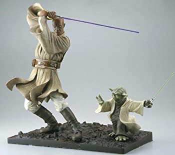 【中古】コトブキヤ スター・ウォーズ 1/7 ヨーダ&メイス・ウィンドゥ 完成品