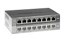 【中古】【非常に良い】(旧型モデル)NETGEAR Inc. GS108E 8ポート ギガビット Plus スイッチ GS108E-100JPS