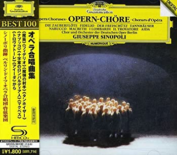 【中古】オペラ合唱曲集 [CD]【メーカー名】0【メーカー型番】0【ブランド名】ベルリン・ドイツ・オペラ管弦楽団,シノーポリ(ジュゼッペ)【商品説明】オペラ合唱曲集 [CD]当店では初期不良に限り、商品到着から7日間は返品を 受付けております。他モールとの併売品の為、完売の際はご連絡致しますのでご了承ください。中古品の商品タイトルに「限定」「初回」「保証」「DLコード」などの表記がありましても、特典・付属品・帯・保証等は付いておりません。品名に【import】【輸入】【北米】【海外】等の国内商品でないと把握できる表記商品について国内のDVDプレイヤー、ゲーム機で稼働しない場合がございます。予めご了承の上、購入ください。掲載と付属品が異なる場合は確認のご連絡をさせていただきます。ご注文からお届けまで1、ご注文⇒ご注文は24時間受け付けております。2、注文確認⇒ご注文後、当店から注文確認メールを送信します。3、お届けまで3〜10営業日程度とお考えください。4、入金確認⇒前払い決済をご選択の場合、ご入金確認後、配送手配を致します。5、出荷⇒配送準備が整い次第、出荷致します。配送業者、追跡番号等の詳細をメール送信致します。6、到着⇒出荷後、1〜3日後に商品が到着します。　※離島、北海道、九州、沖縄は遅れる場合がございます。予めご了承下さい。お電話でのお問合せは少人数で運営の為受け付けておりませんので、メールにてお問合せお願い致します。営業時間　月〜金　11:00〜17:00お客様都合によるご注文後のキャンセル・返品はお受けしておりませんのでご了承ください。ご来店ありがとうございます。