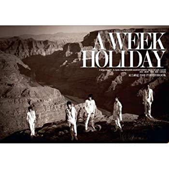 【中古】東方神起 A WEEK HOLIDAY "It's Stylish" 韓国直輸入完全限定版 写真集