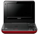 【中古】【非常に良い】SONY ポータブルDVDプレイヤー FX750 レッド DVP-FX750/R(2)