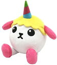 【中古】豆しば ユニコーン(S) ぬいぐるみ 高さ14cm