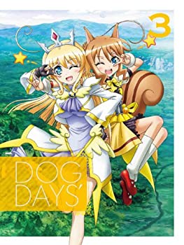 【中古】DOG DAYS´ 3(完全生産限定版) [DVD]【メーカー名】アニプレックス【メーカー型番】【ブランド名】アニプレックス【商品説明】DOG DAYS´ 3(完全生産限定版) [DVD]当店では初期不良に限り、商品到着から7日間は返品を 受付けております。他モールとの併売品の為、完売の際はご連絡致しますのでご了承ください。中古品の商品タイトルに「限定」「初回」「保証」などの表記がありましても、特典・付属品・保証等は付いておりません。品名に【import】【輸入】【北米】【海外】等の国内商品でないと把握できる表記商品について国内のDVDプレイヤー、ゲーム機で稼働しない場合がございます。予めご了承の上、購入ください。掲載と付属品が異なる場合は確認のご連絡をさせていただきます。ご注文からお届けまで1、ご注文⇒ご注文は24時間受け付けております。2、注文確認⇒ご注文後、当店から注文確認メールを送信します。3、お届けまで3〜10営業日程度とお考えください。4、入金確認⇒前払い決済をご選択の場合、ご入金確認後、配送手配を致します。5、出荷⇒配送準備が整い次第、出荷致します。配送業者、追跡番号等の詳細をメール送信致します。6、到着⇒出荷後、1〜3日後に商品が到着します。　※離島、北海道、九州、沖縄は遅れる場合がございます。予めご了承下さい。お電話でのお問合せは少人数で運営の為受け付けておりませんので、メールにてお問合せお願い致します。営業時間　月〜金　11:00〜17:00お客様都合によるご注文後のキャンセル・返品はお受けしておりませんのでご了承ください。ご来店ありがとうございます。