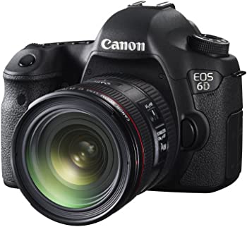 【中古】Canon デジタル一眼レフカメラ EOS 6D レンズキット EF24-70mm F4L IS USM付属 EOS6D2470ISLK