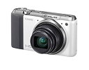 【中古】【非常に良い】CASIO EXILIM デジタルカメラ ハイスピード 1610万画素 光学18倍ズーム ホワイト EX-ZR700WE