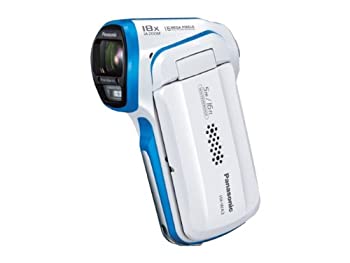 Panasonic - 【中古】パナソニック デジタルムービーカメラ 防水仕様 ホワイト HX-WA3-W