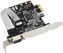 【中古】【非常に良い】エアリア E1SL PCI Express x1 接続 RS232C 1ポート 16C550UART相当 SD-PE9922-1SL(2)