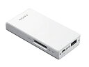 【中古】ソニー Wi-Fi SD&MSメモリーカードリーダー(スマホ充電付) ポータブルワイヤレスサーバー WG-C10 W