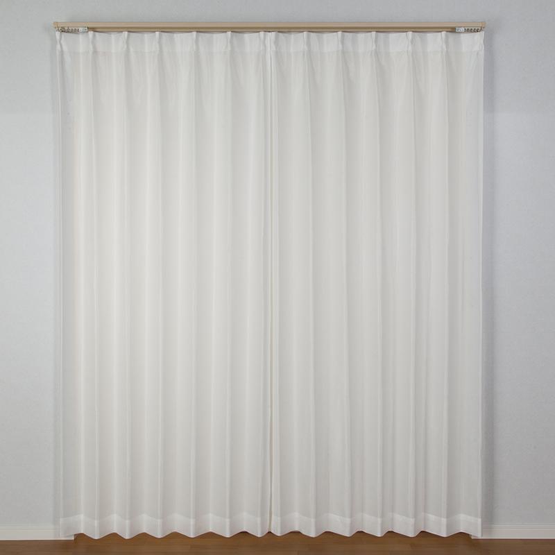 レースカーテン 安心安全 防炎 マンションOK 燃え広がりにくい