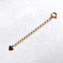 K18YG PT ネックレス アジャスターチェーンお手持ちのチェーンに最長5cm付け足して御使用頂けます 金属アレルギー対応 おしゃれ 華やか 胸元 プレゼント...
