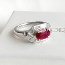 Pt・ルビー1.53ct ダイヤモンド0.78ctリング 11.5号platinum ruby diamond ring oval heart shapeプラチナ ルビー リング ダイヤ レディース 7月 誕生石 ギフト クリスマス 11.5号 ドールのカラーストーン made in japan 日本製