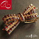 【碌山】 シルバーガーネット リボン ブローチ アンティークデザイン おしゃれ ジュエリー シルバー ギフト フォーマル 華やか 還暦 お祝い シルバー シルバ...