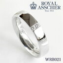 新品 ロイヤルアッシャー マリッジリング　WRB021 13号現品限りマリッジリング 結婚指輪 ペアリング プラチナ 正規品 ロイヤル・アッシャー・ダイアモンド ROYAL ASSCHER outlet