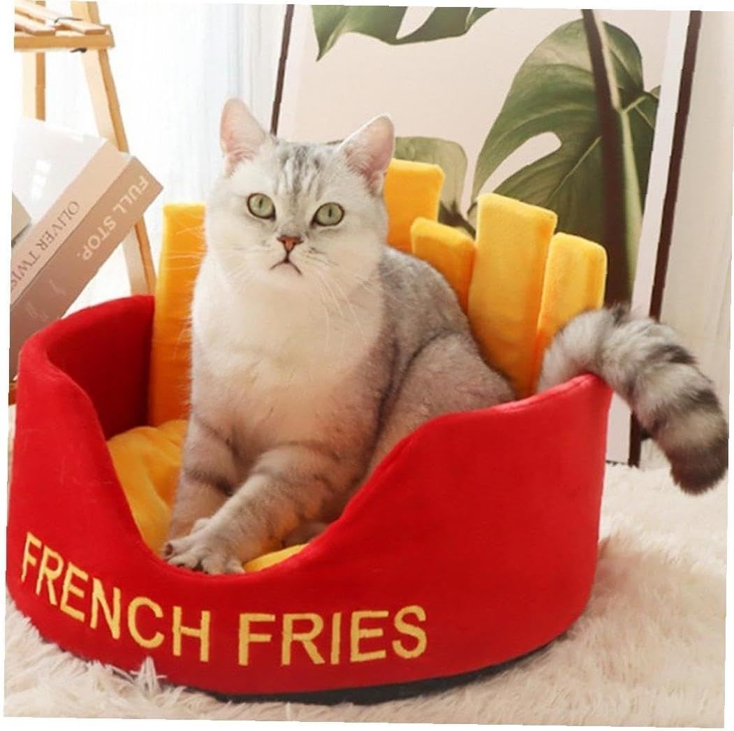 Rakuten - 猫ベッド テディ コーギー 犬用ベッド 取り外し可能 洗える ネット セレブ 猫ハウス 小型犬 四季対応 ユニバーサル 猫ベッド