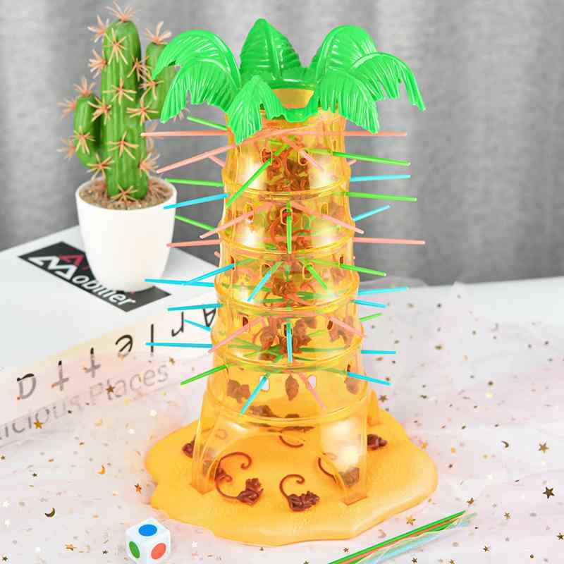 テーブルゲーム おもちゃ 倒立猿 木登 おもちゃ ゲーム 超目玉商品 A:707-48小サイズ猿 B:556-7大サイズ猿