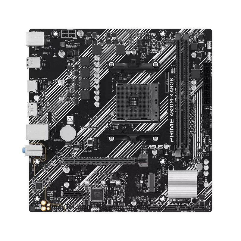 ASUS PRIME A520M-K ARGB-CSM (A520 AM4 MicroATX)