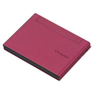 カシオ 電子辞書 液晶画面寸法:横73.9×縦42.4mm(3.4型)(レッド)
