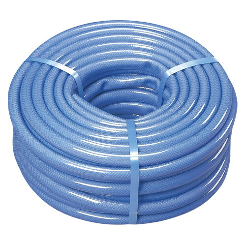 アイリスオーヤマ 耐圧糸入りカットホース 30m（ブルー）