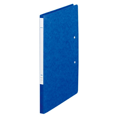 リヒトラブ パンチレスファイルZ式 A4判タテ型(A3・2ツ折)（藍）
