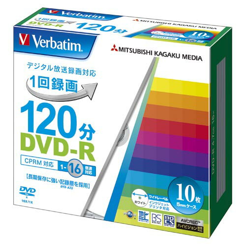 三菱ケミカルメディア 録画用 DVD-R 三菱ケミカルメディア 録画用 DVD-R