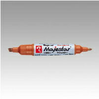 寺西化学 マジックマジェスター マジェスター 線幅:細字1.0〜2.0/太字6.0mm 黄土