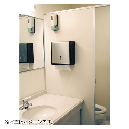 どっとカエール 楽天市場支店の【エントリーでポイント5倍　8/1〜8/31まで】 テラモト ステン紙タオルホルダー｜アングル3