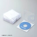エレコム CD/DVDスリムプラケース 1枚収納 10パック(ホワイト)