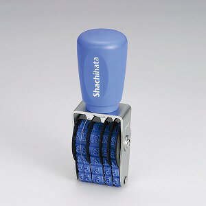 シヤチハタ 回転ゴム印欧文日付 4号ゴシック体(袋)