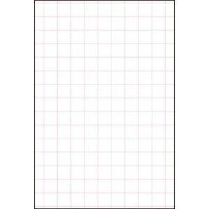 ササガワ POP用紙 白 アミ目入 みの判