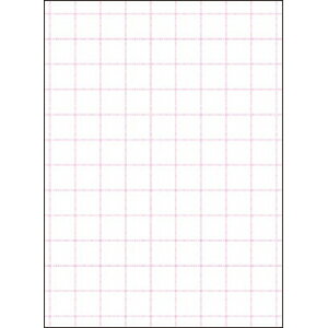 ササガワ POP用紙 白 アミ目入 大