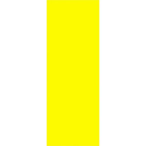 ササガワ 黄ポスター 無地 5号