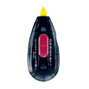 プラス 裏から見えない修正テープ 本体 4.2mm(ブラック/ピンク)