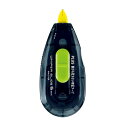 プラス 裏から見えない修正テープ 本体 6mm(ブラック/グリーン)