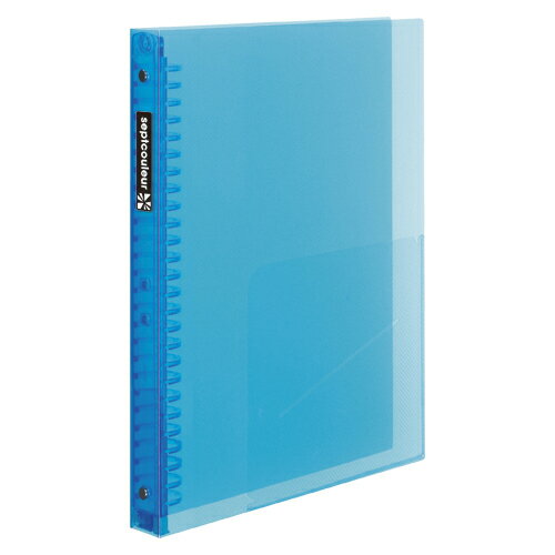 マルマン セプトクルールファイルノートB5厚型 ライトブルー 26穴（ライトブルー）
