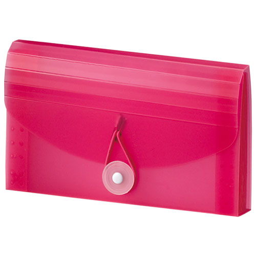 セキセイ セマック ドキュメントファイル クーポンサイズ 13ポケット（レッド）