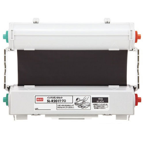 マックス ビーポップ(Bepop)消耗品 SL-R201T インクリボン(クロ) マックス ビーポップ(Bepop)消耗品 SL-R201T インクリボン(クロ)