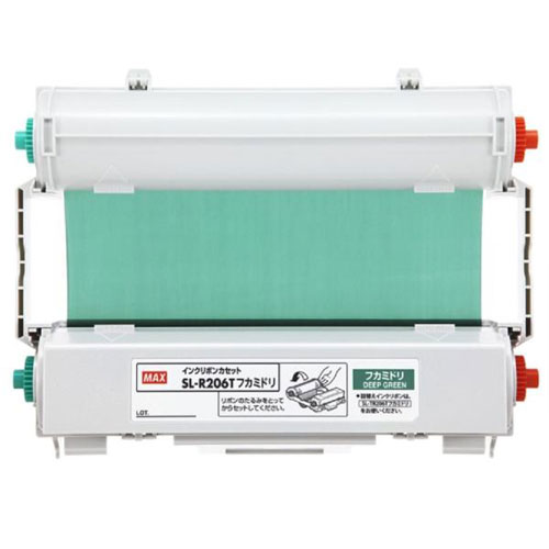 マックス ビーポップ(Bepop)消耗品 SL-R206T インクリボン(フカミドリ)