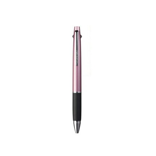 三菱鉛筆　ジェットストリーム　3色ボールペン0．5（黒・赤・青）（本体色：ライトピンク）