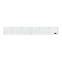 ウチダ 端目盛り定規 30cm型 2mm厚 目盛:30cm