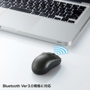 サンワサプライ　Bluetooth3．0　ブルーLEDマウス（ブラック）