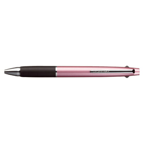 三菱鉛筆　ジェットストリーム2＆1　多機能ペン　2色ボールペン0．5（黒・赤）＋シャープ0．5（本体色：ライトピンク）